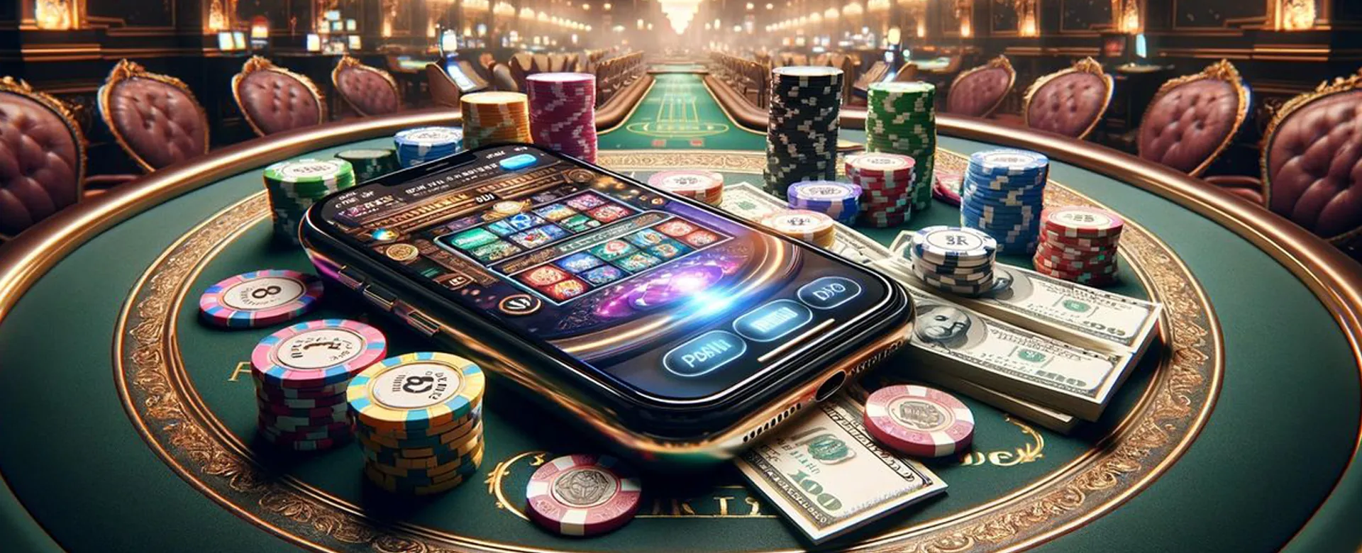 Playtime Co CCTV online casino banner with gaming elements